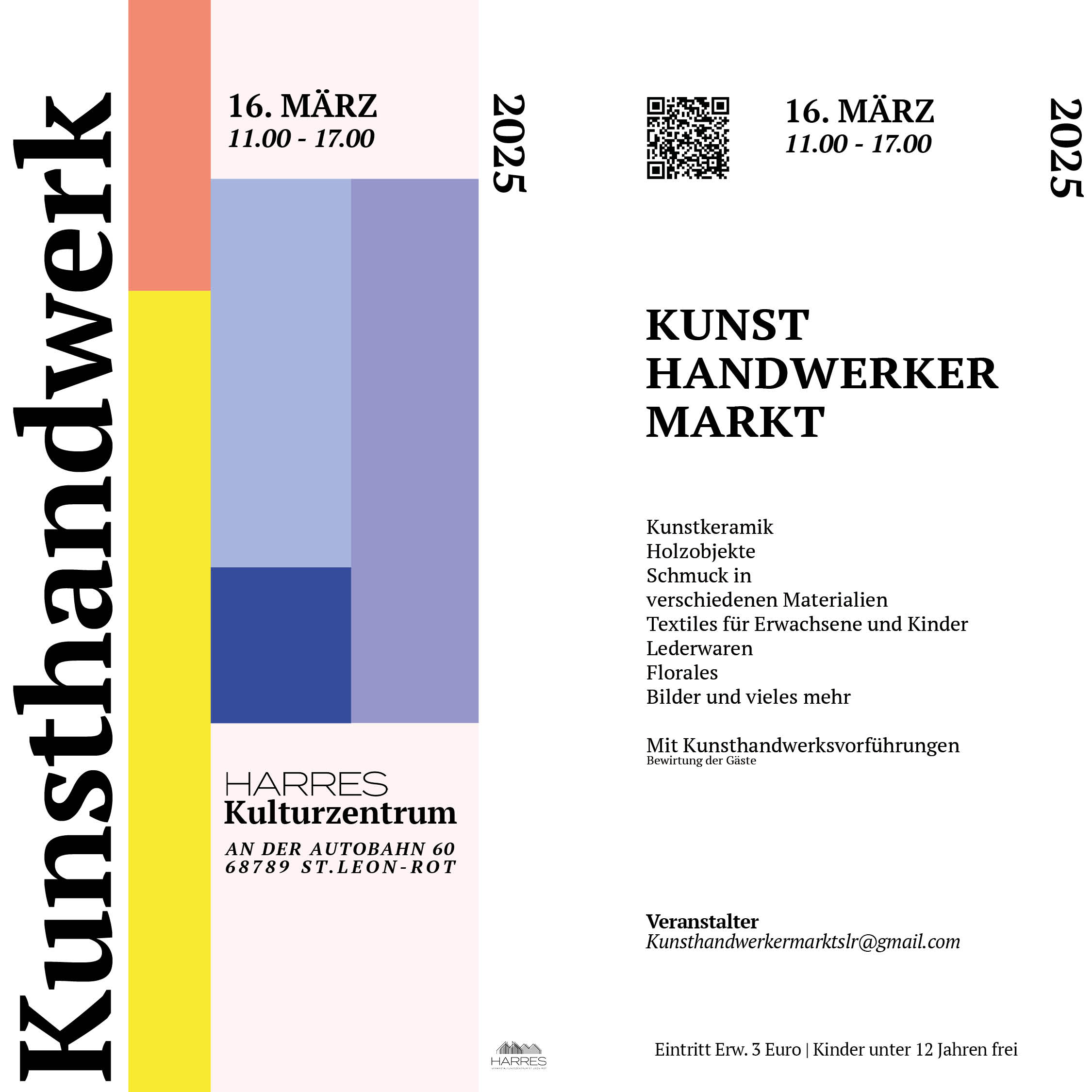 Leon Rot Haffner Harres Flyer 16.3.2025 Instagram